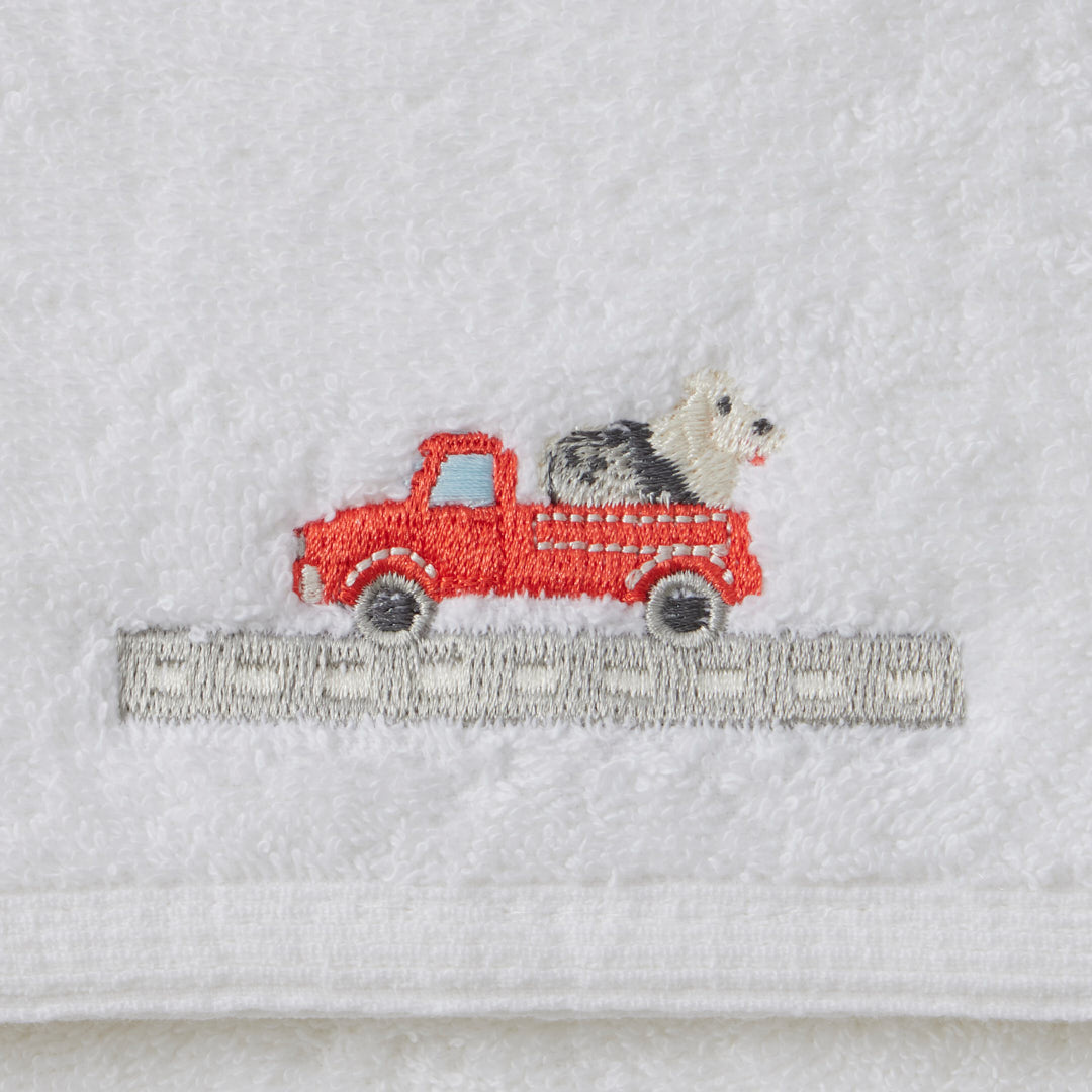Trucking Along BT & FW in Organza Bag