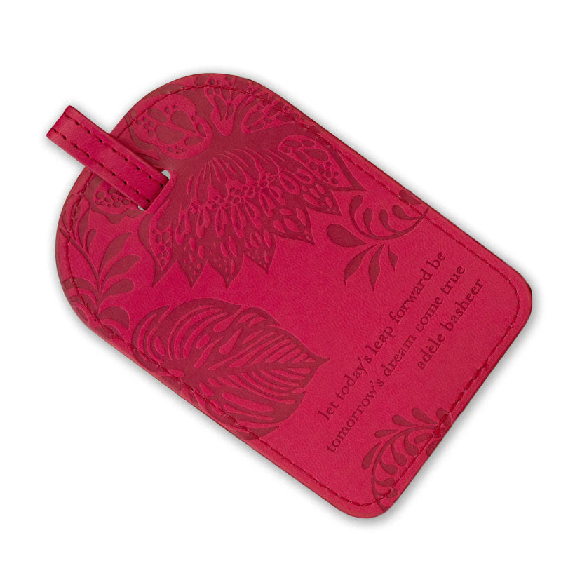 Radiant Ruby Luggage Tag