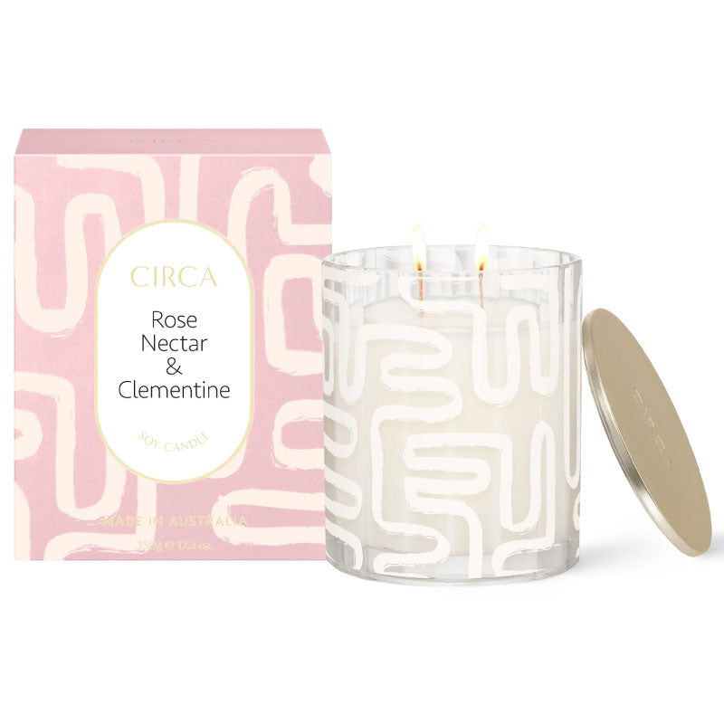 Rose Nectar & Clementine Candle