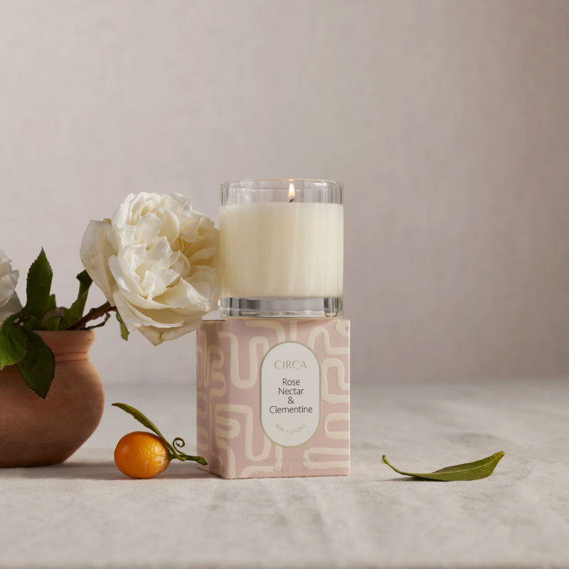 Rose Nectar & Clementine Mini Candle