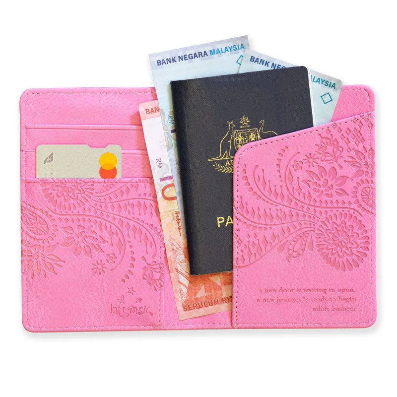 Rose Quartz Passport Wallet