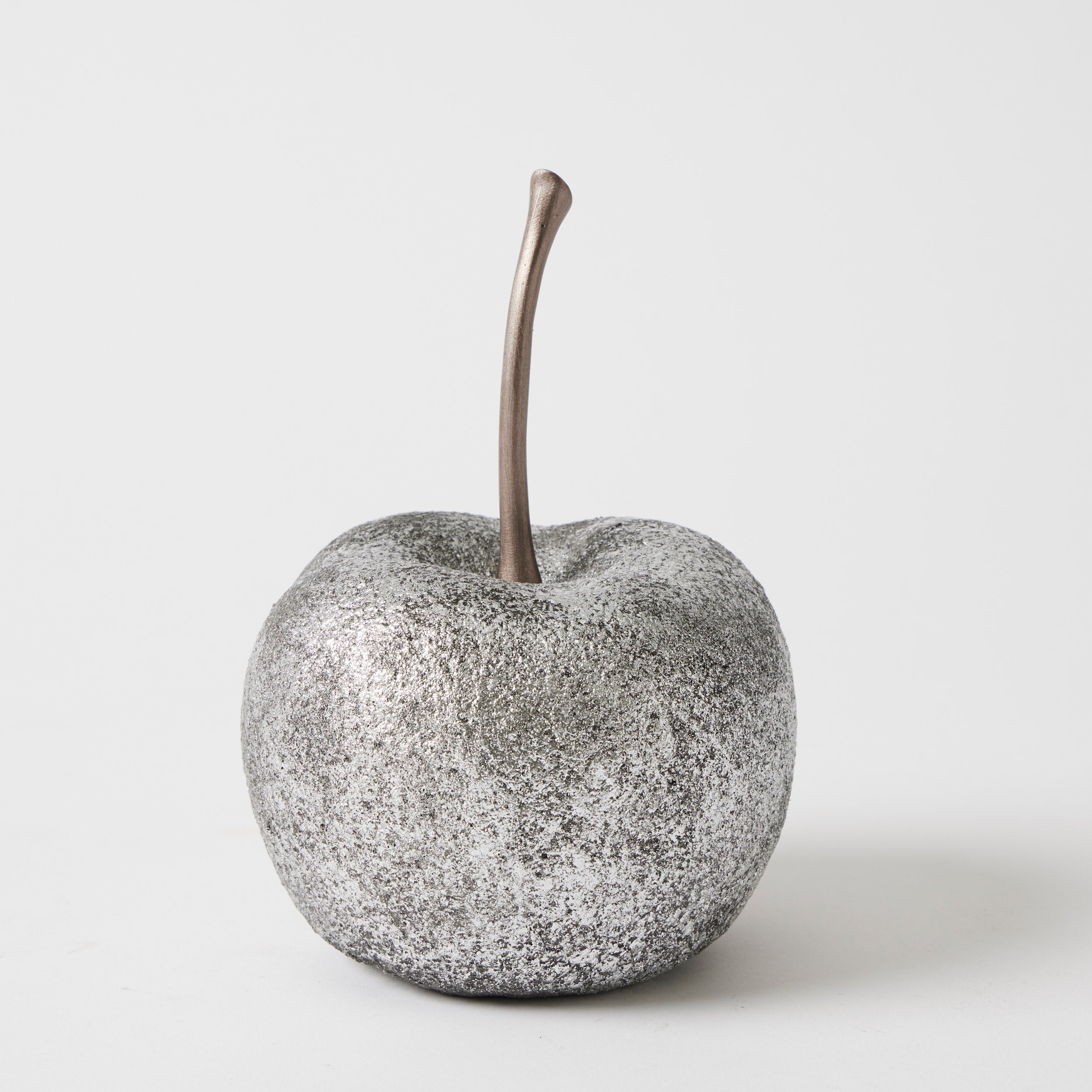 Apple Sculpture Silver/Gold