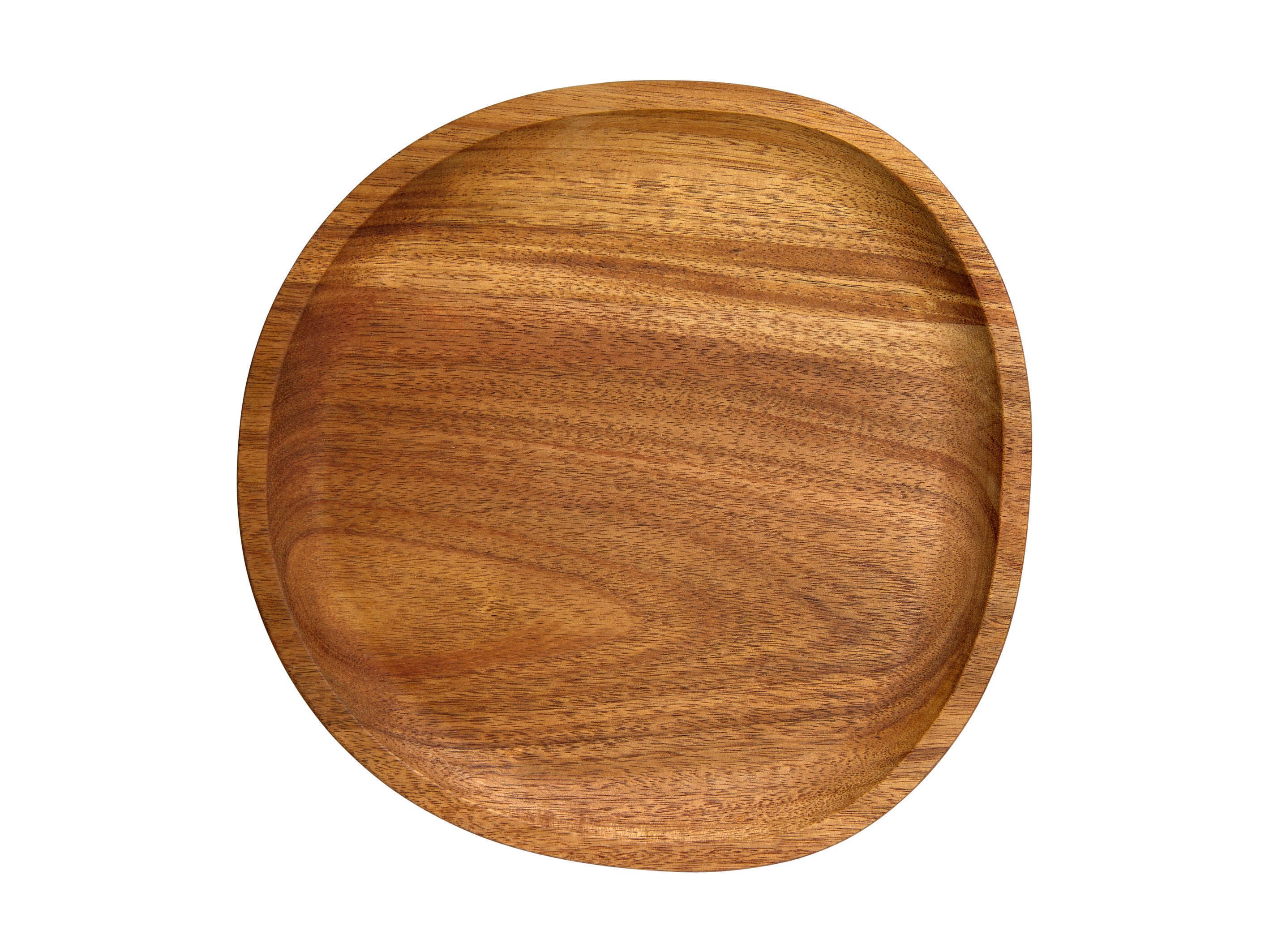 Forme Acacia Wood Organic Platter 20x20cm Natural