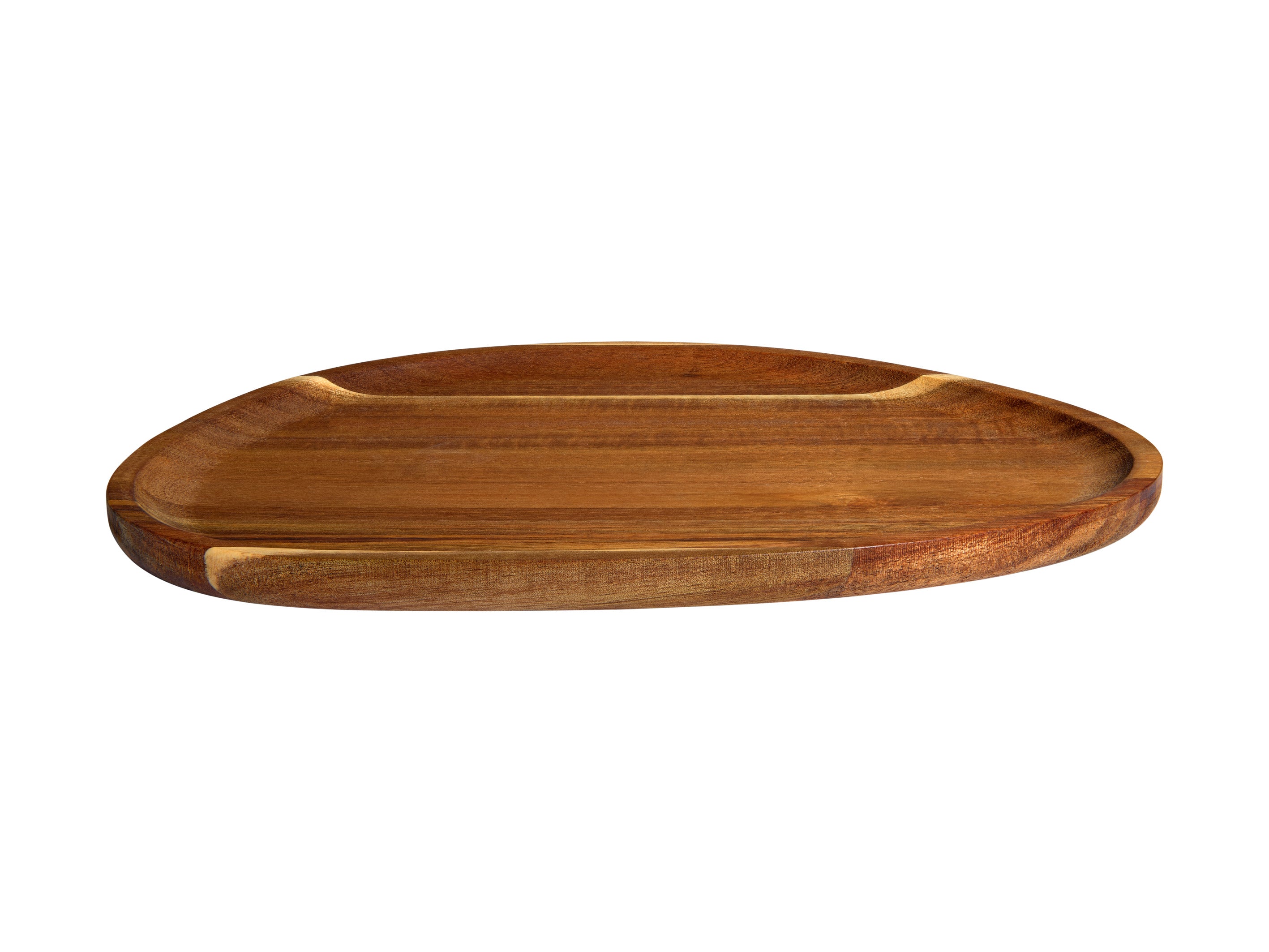 Forme Acacia Wood Organic Platter 30x24cm Natural