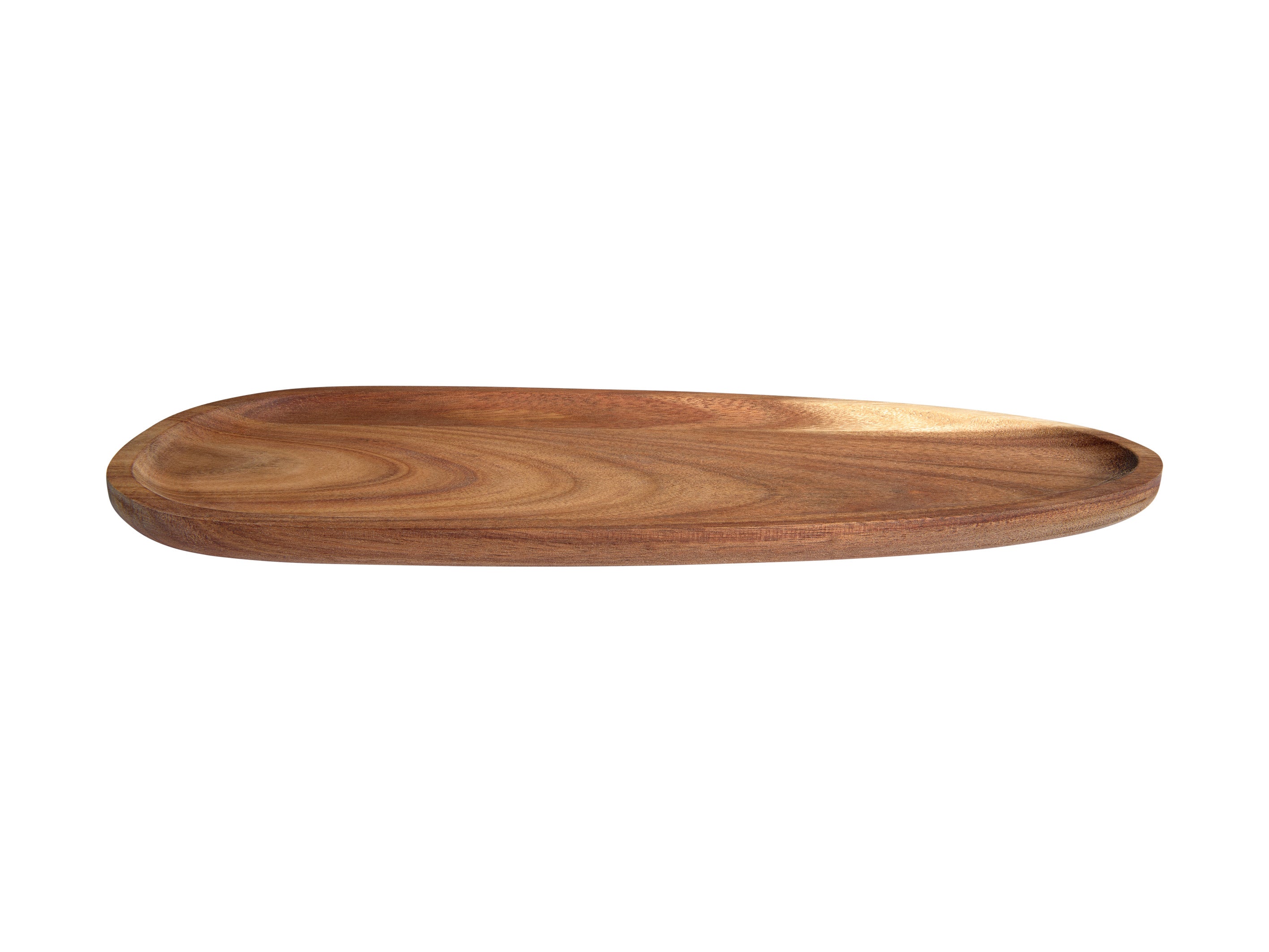 Forme Acacia Wood Organic Platter 35x14cm Natural
