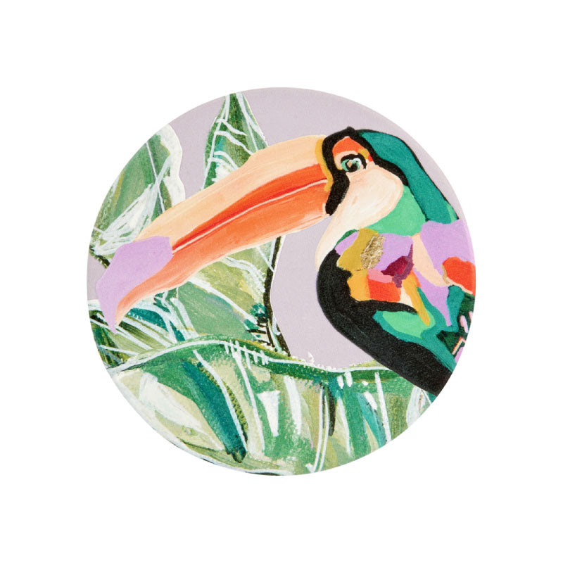 Talulah Toucan Ceramic Coaster