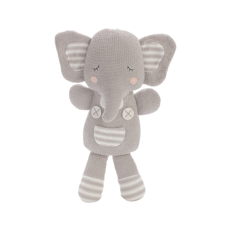 Theodore Elephant Knitted Toy