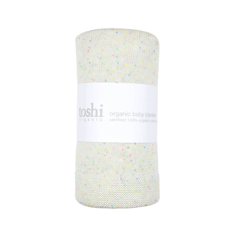 Toshi Organic Blanket Snowy Snowflake
