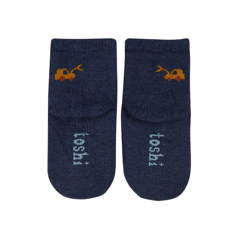 Toshi Organic Socks Ankle Jacquard EarthMover