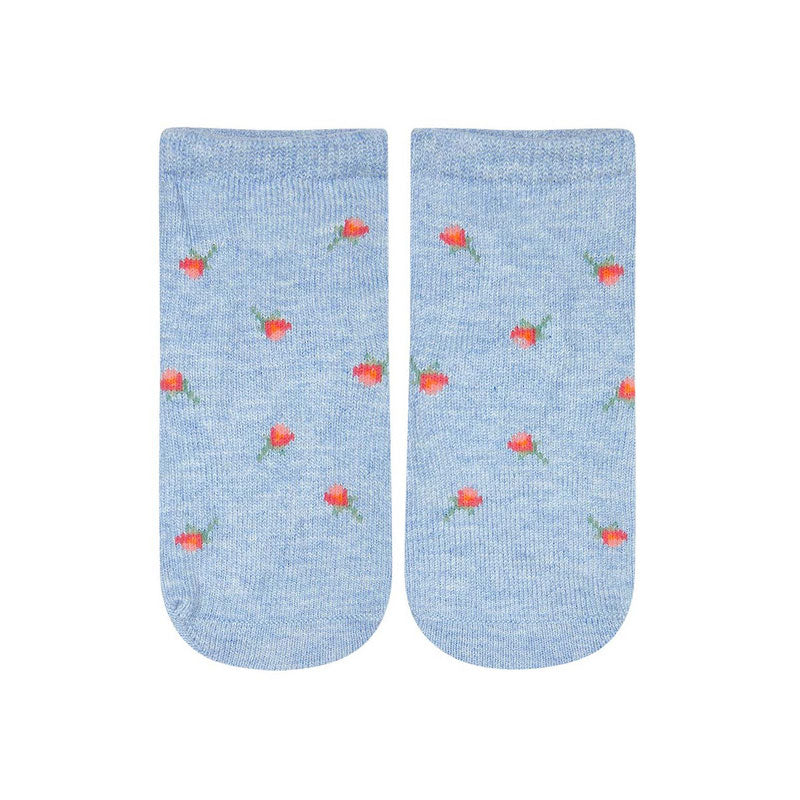 Toshi Organic Socks Ankle Jacquard Skyla