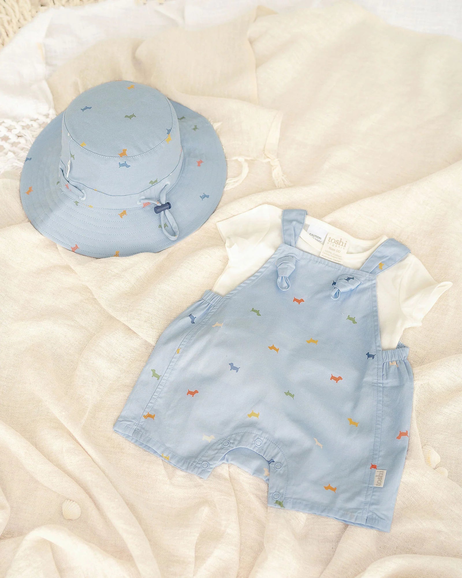Baby Romper Folk/Koko Dog