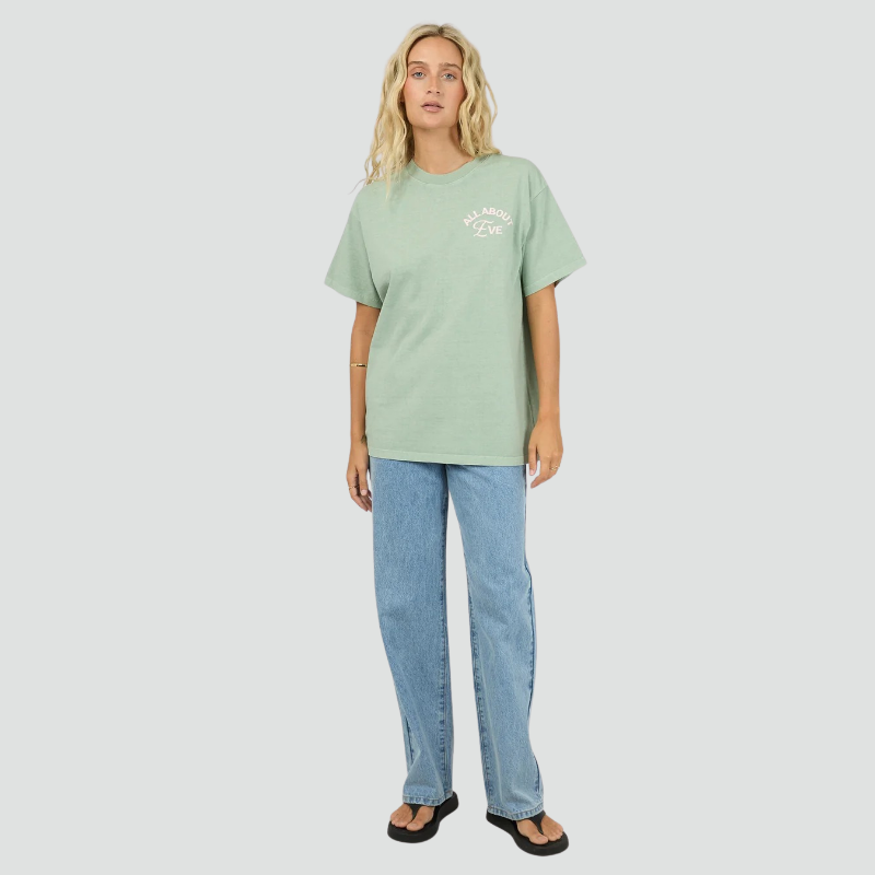 Matcha Club Relaxed Tee Sage