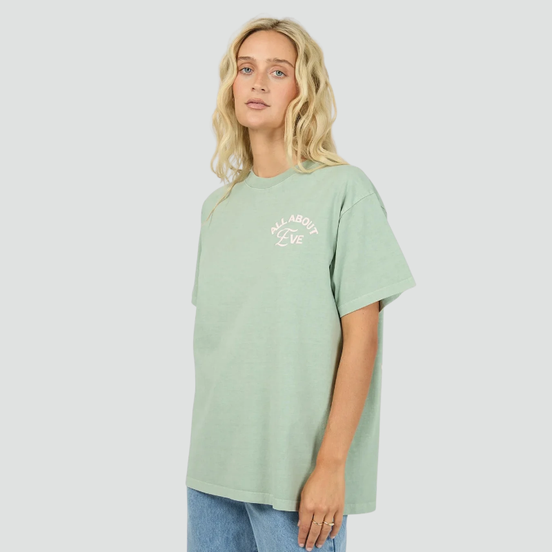 Matcha Club Relaxed Tee Sage