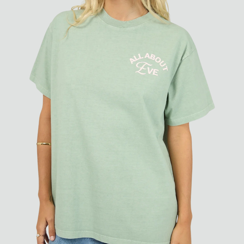 Matcha Club Relaxed Tee Sage