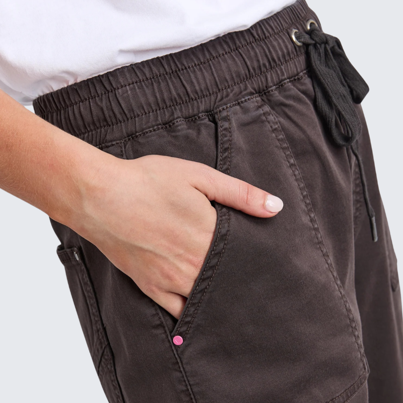 Quinn Barrel Jogger Chocolate