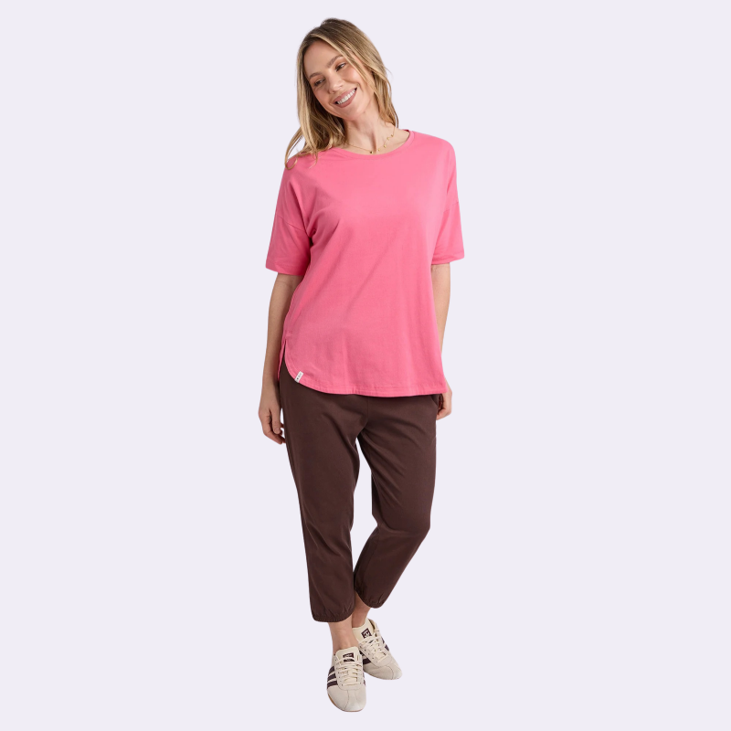 Society SS Tee Pink Lemonade