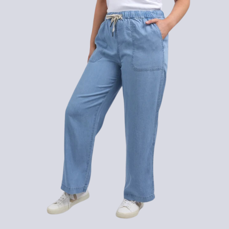 Payton Chambray Pant - Blue Wash