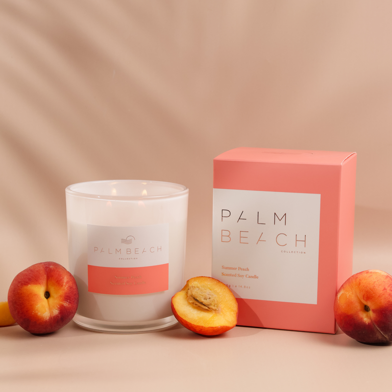 Summer Peach 420gm Candle