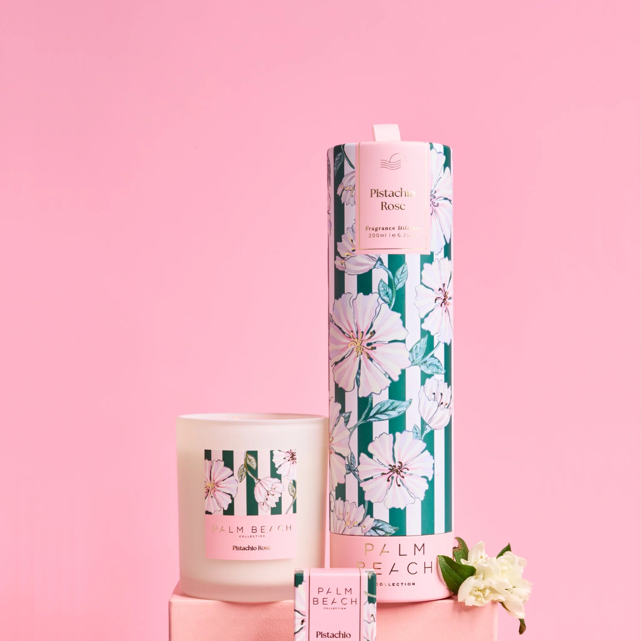 Pistachio Rose  420gm Candle