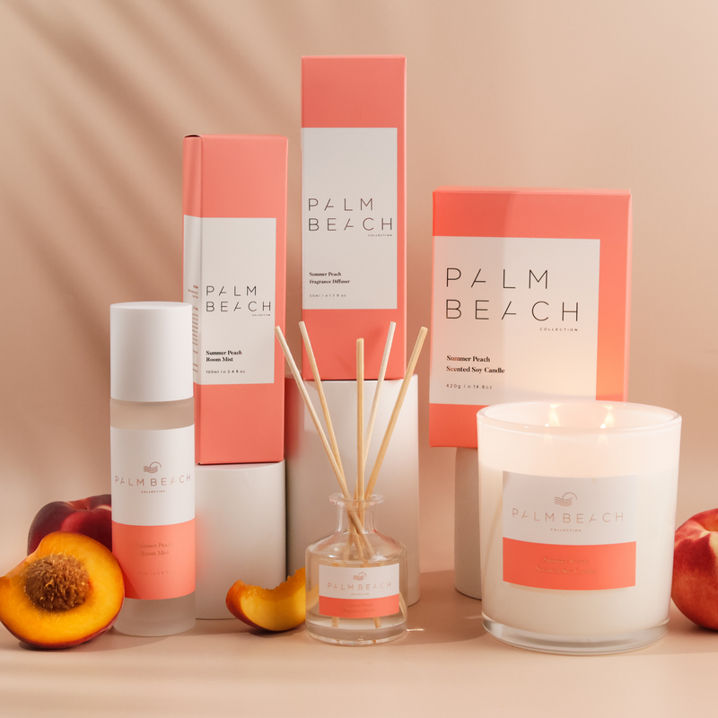 Summer Peach 420gm Candle