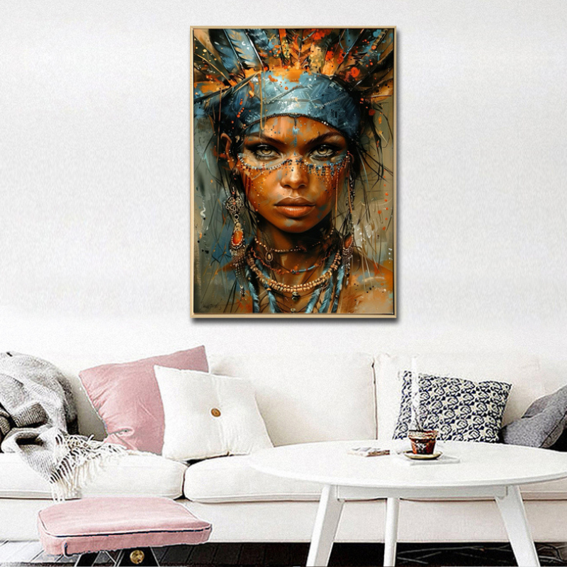 Imogen - Brushed Wall Art