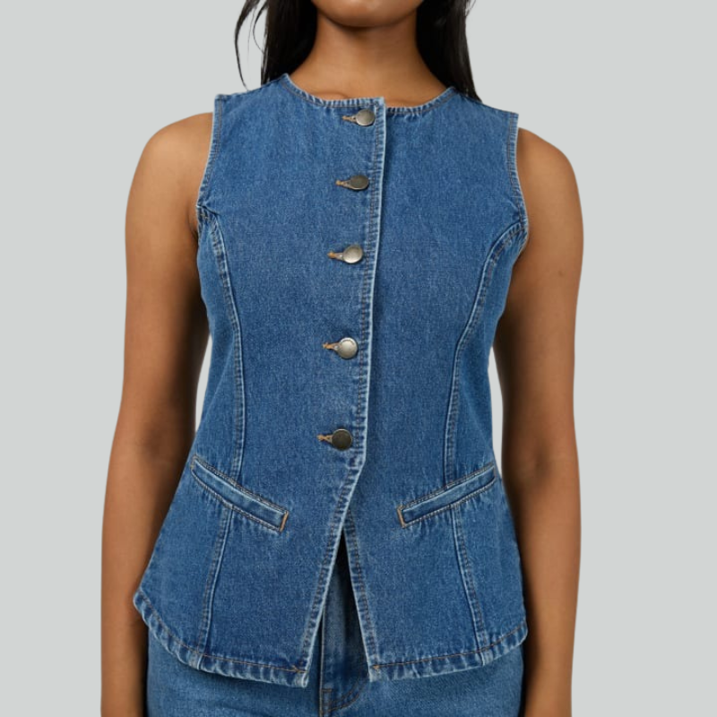 Lena Denim Vest