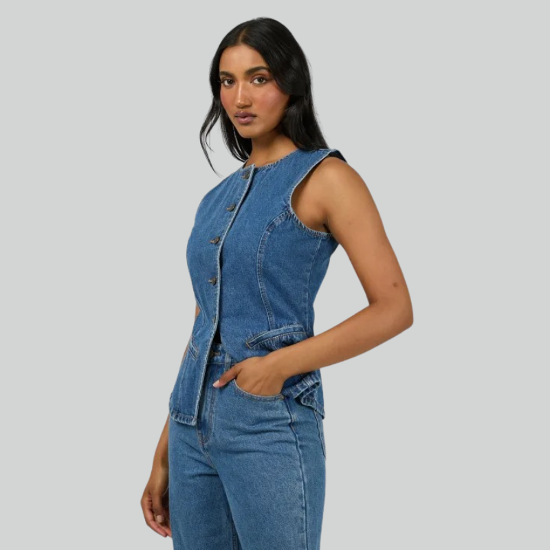 Lena Denim Vest