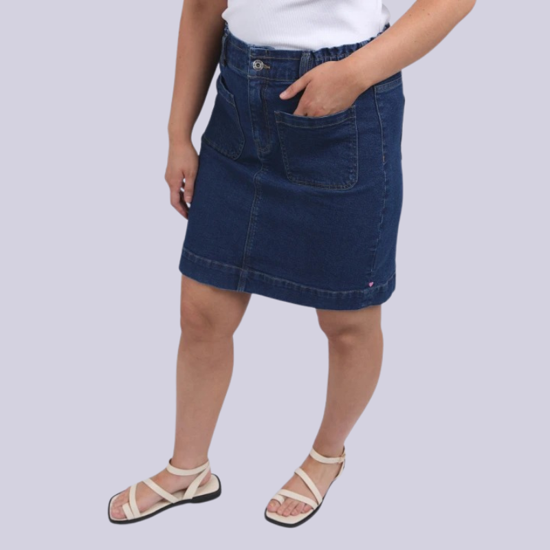 Lennox Denim Skirt