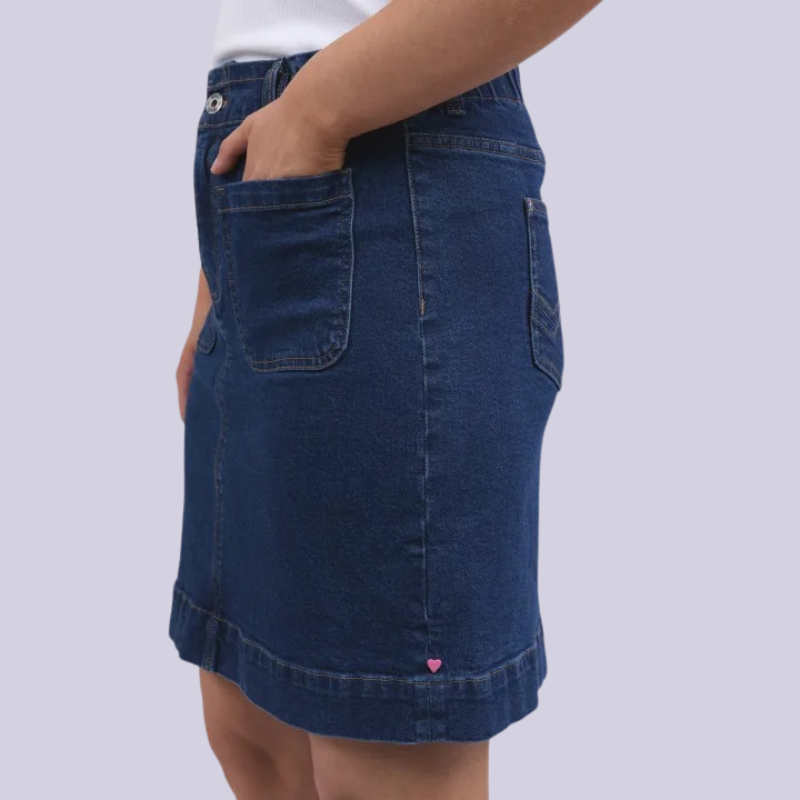 Lennox Denim Skirt