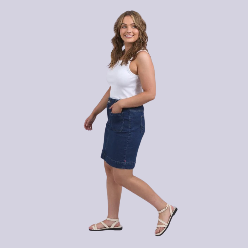 Lennox Denim Skirt