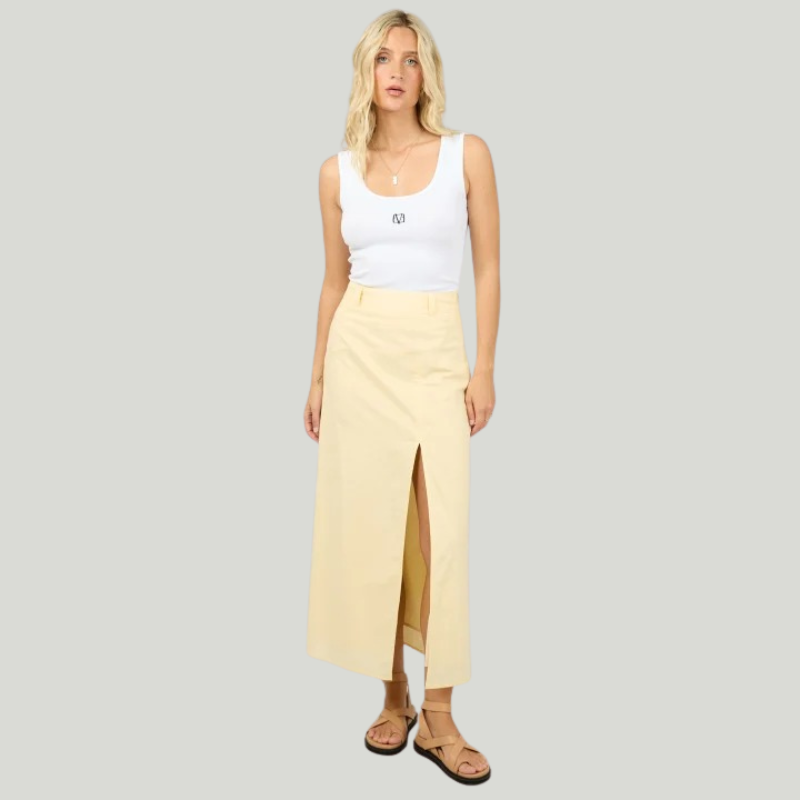 Alessa Linen Maxi Skirt