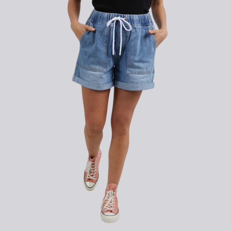 Emma Relaxed Denim Short