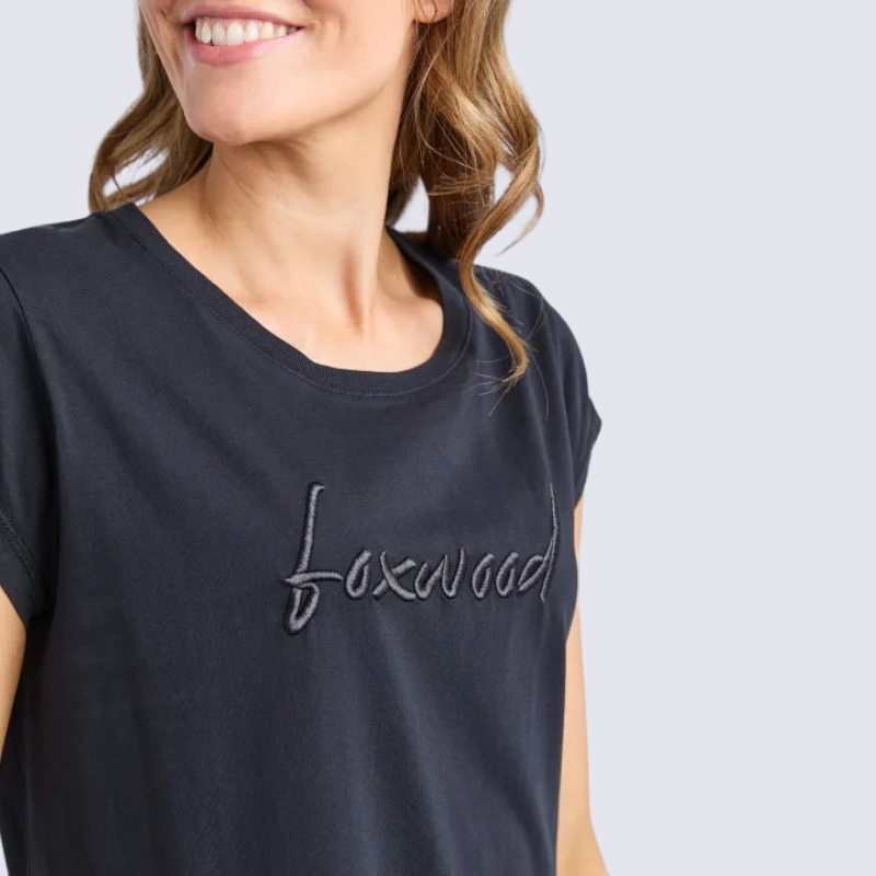 Signature Embroidery Tee Dress