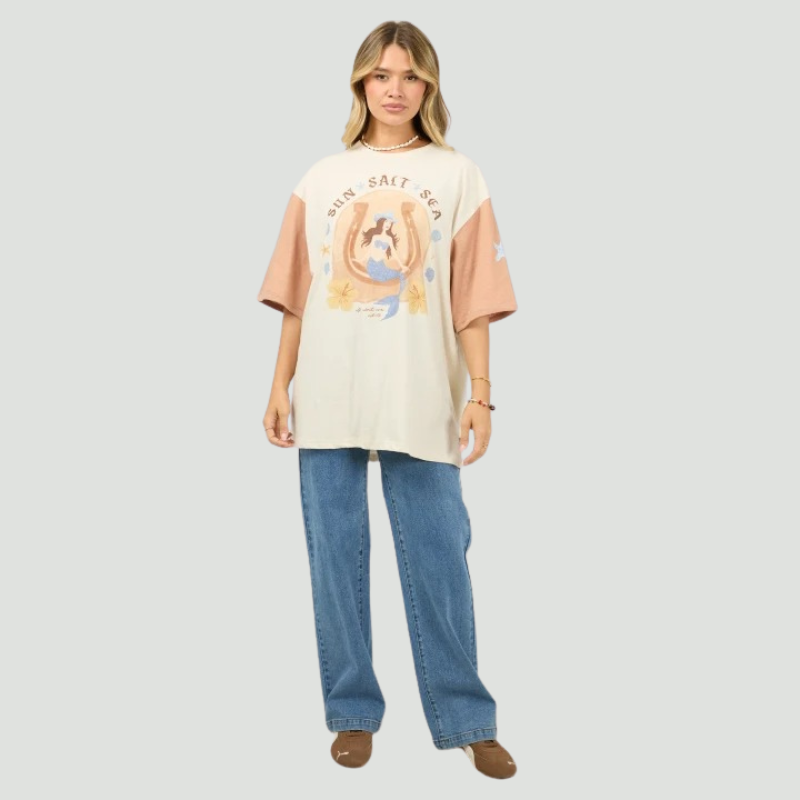 Sun Salt Sea Oversized Tee