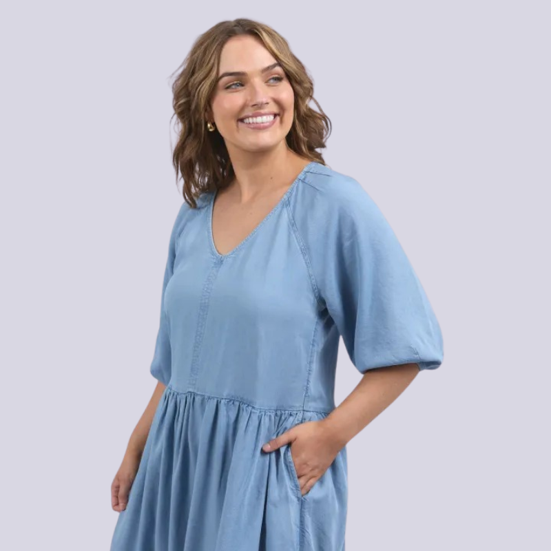 Sawyer Chambray Dress