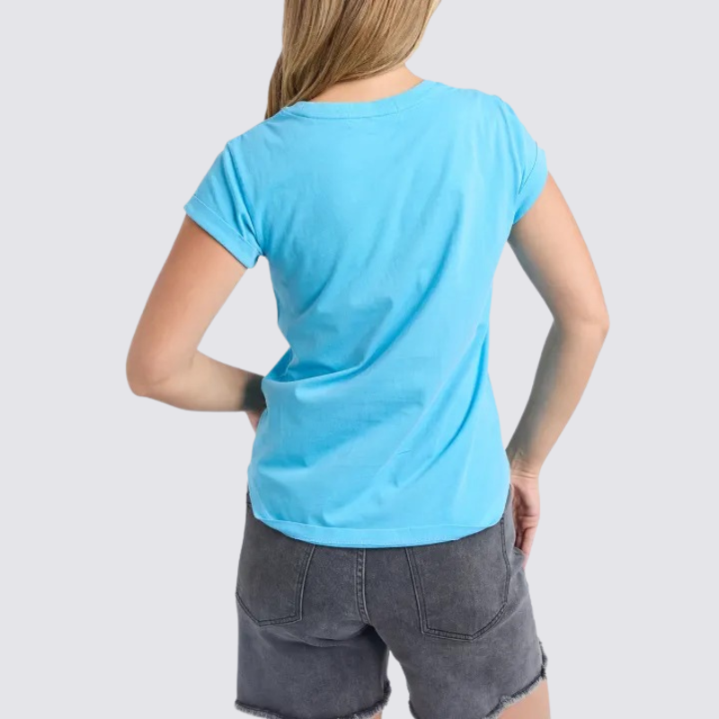 Signature Tee Aqua