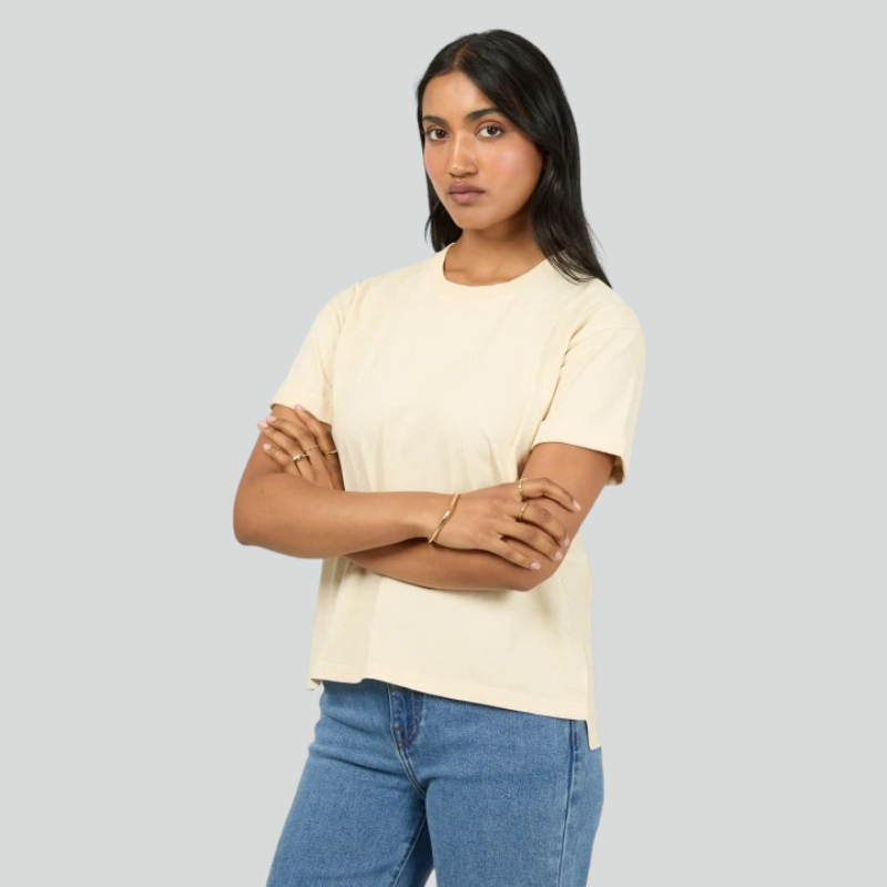 Washed Tee Vanilla