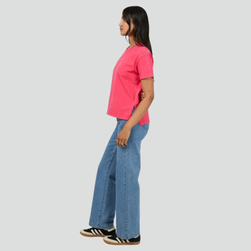 AAE Washed Tee Berry