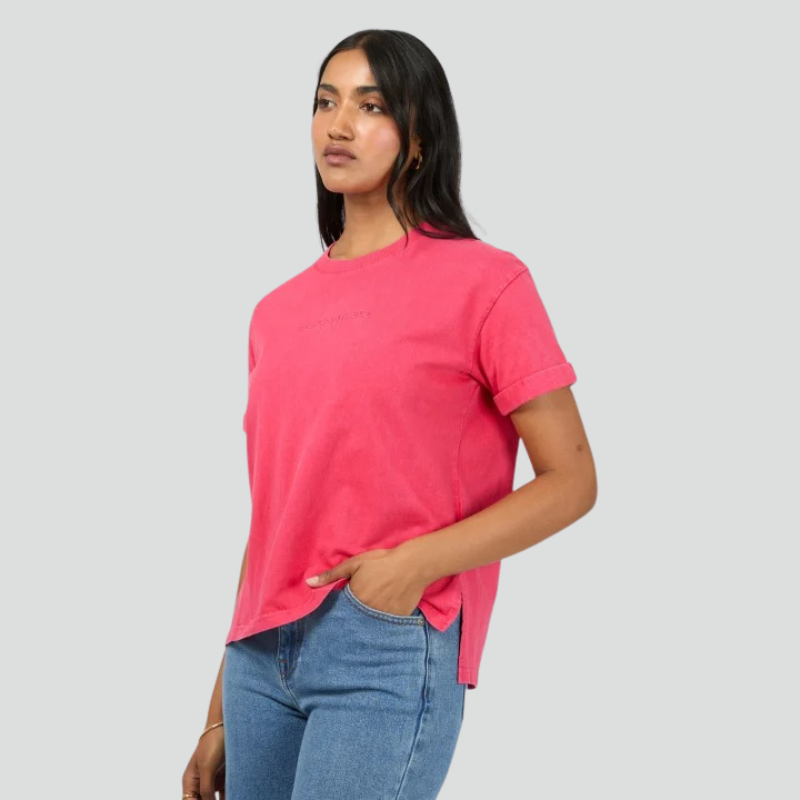 AAE Washed Tee Berry