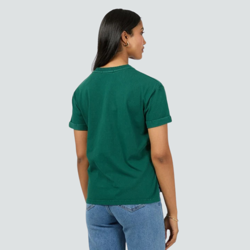 Washed Tee Forrest Green