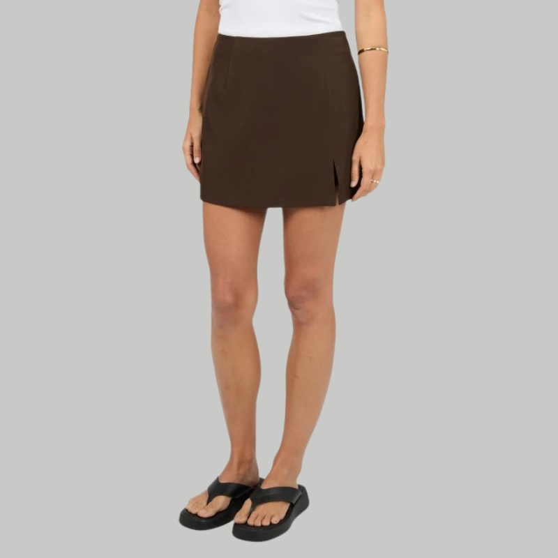 Tia Skort Brown