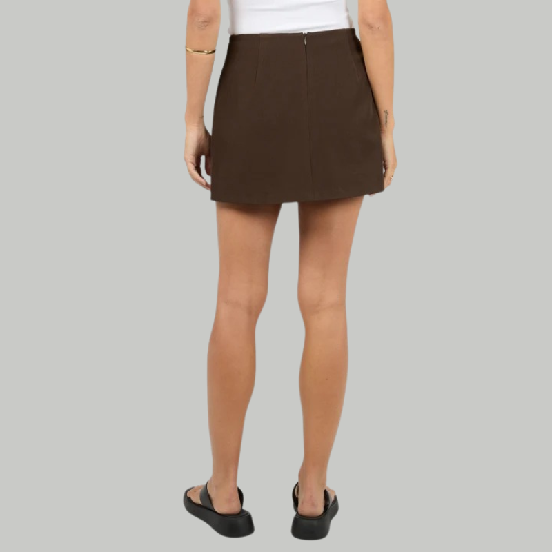 Tia Skort Brown