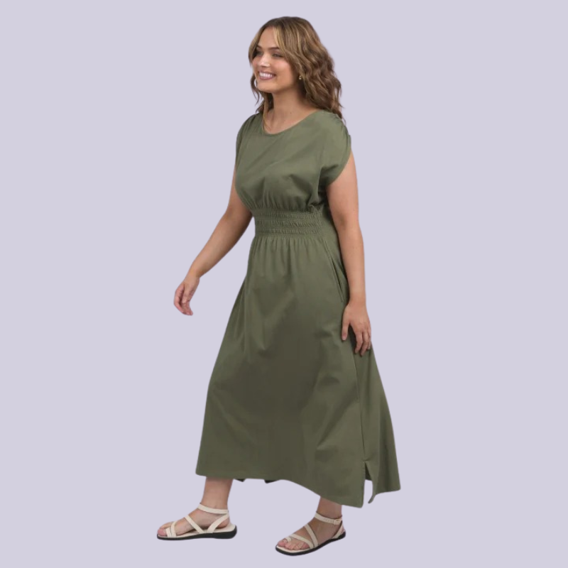 Nelle Midi Dress - Clover