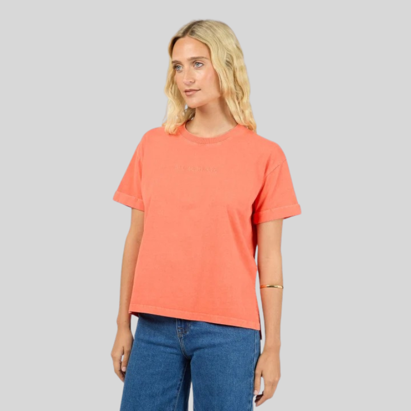 AAE Washed Tee Coral
