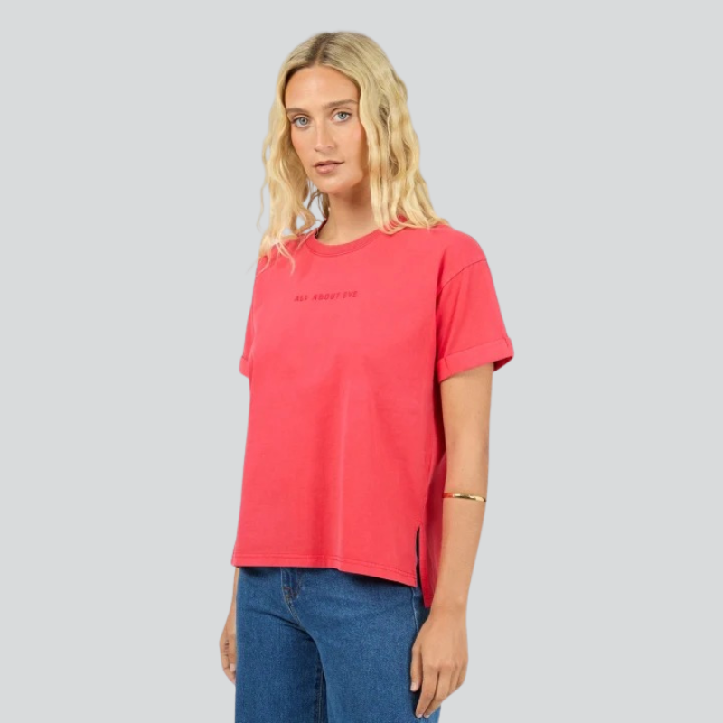 AAE Washed Tee Red
