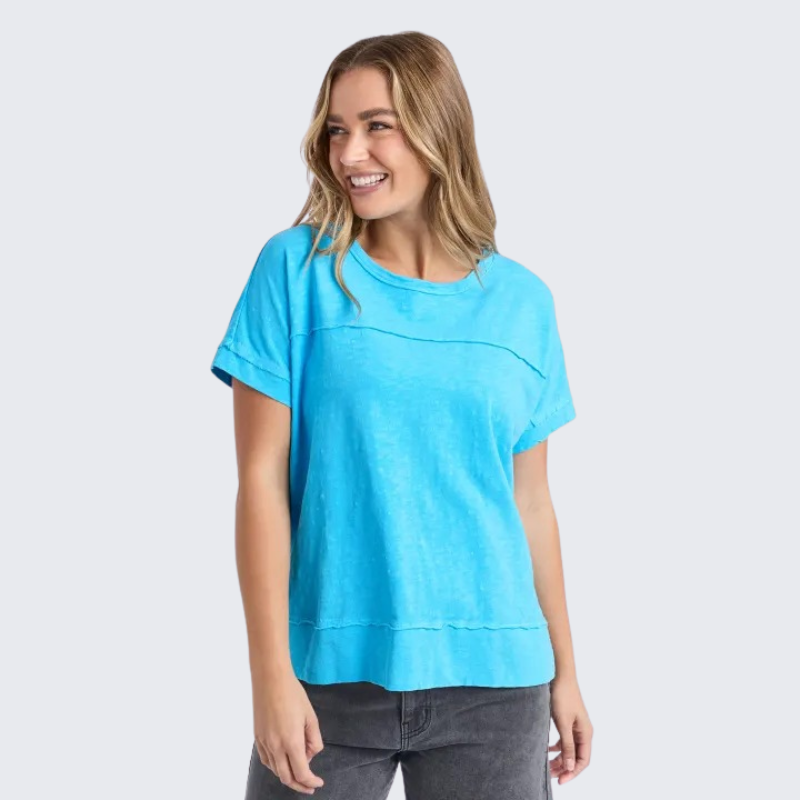 Allison Tee Aqua