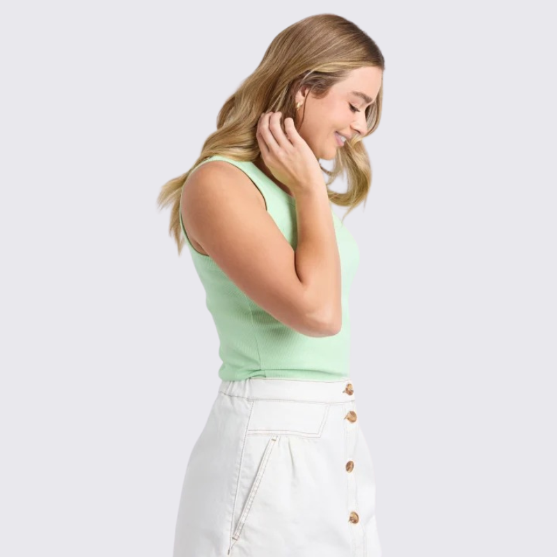 Iris Tank Mint