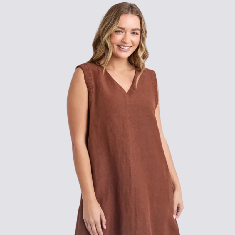 Bemuda Dress Chocolate