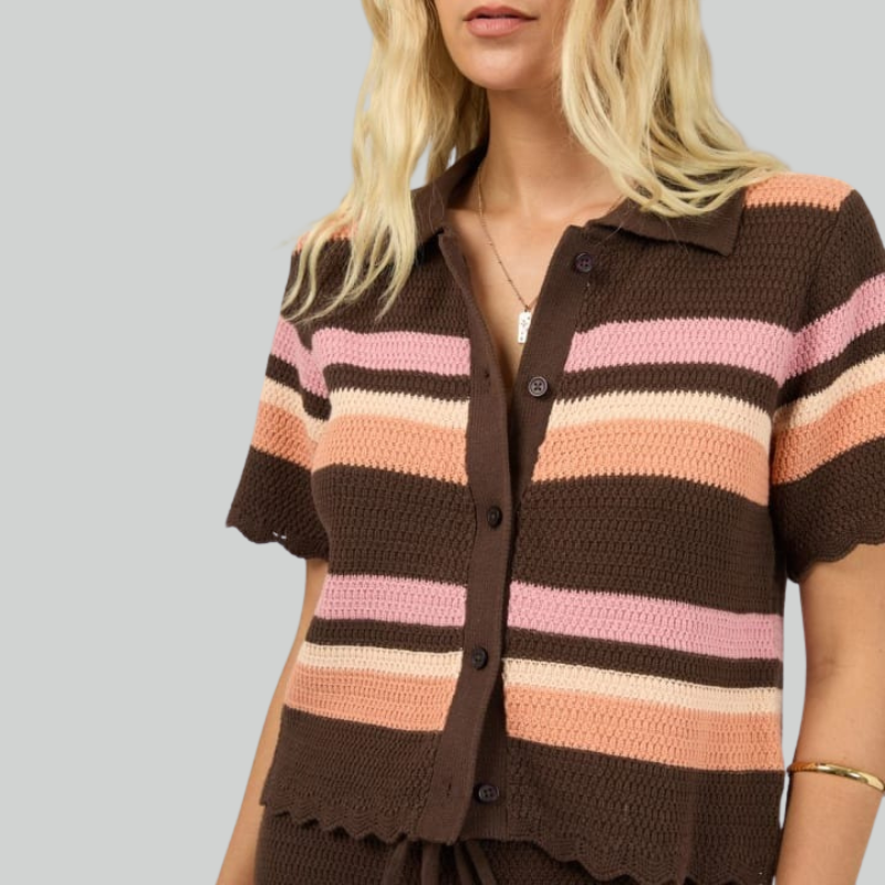 Copacabana Stripe Knit Top