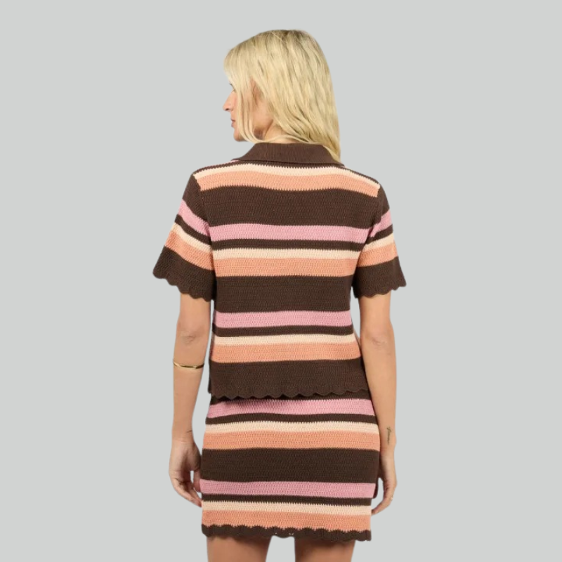 Copacabana Stripe Knit Top